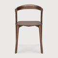 Bok Dining Chair | Varnished Teak | Brown