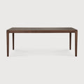 Bok Dining Table | Varnished Teak | Brown | Rectangular | 79" X 37"