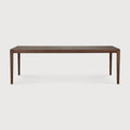 Bok Dining Table | Varnished Teak | Brown | Rectangular | 94" X 39"