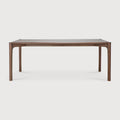 Pi Dining Table | Varnished Teak | Brown | Rectangular | 79" X 37"