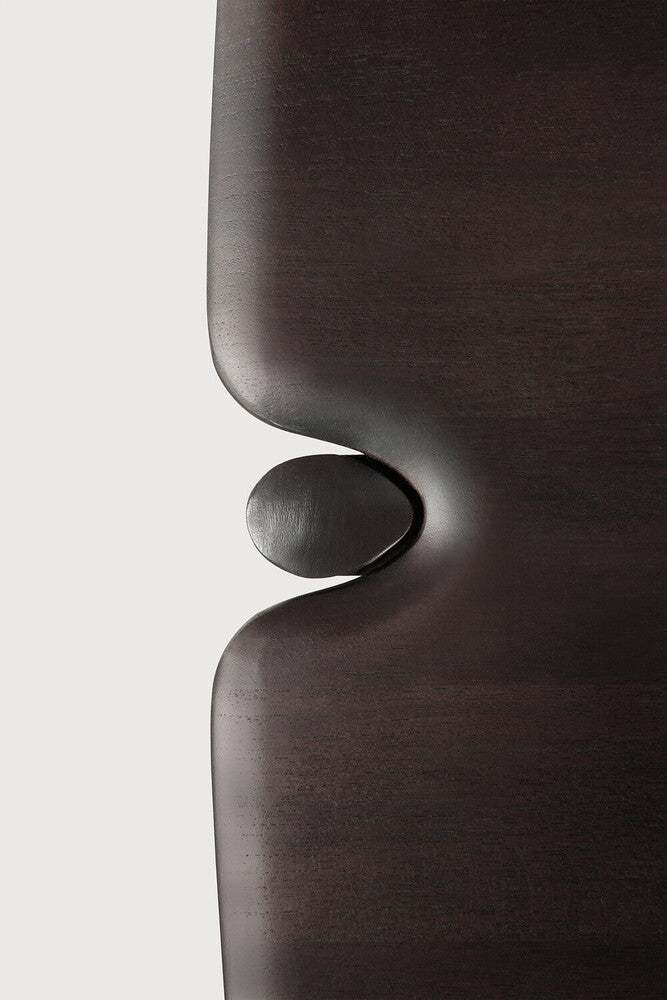 Pi Console | Varnished Teak | Dark Brown | 6 Legs