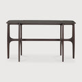 Pi Console | Varnished Teak | Dark Brown | 6 Legs