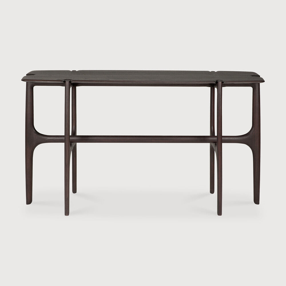 Pi Console | Varnished Teak | Dark Brown | 6 Legs