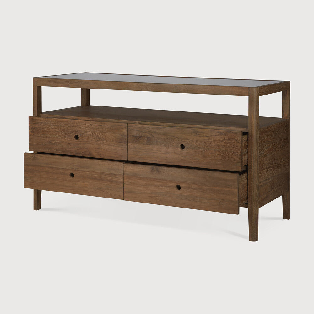 Spindle Dresser | Reclaimed Teak | 4 Drawers