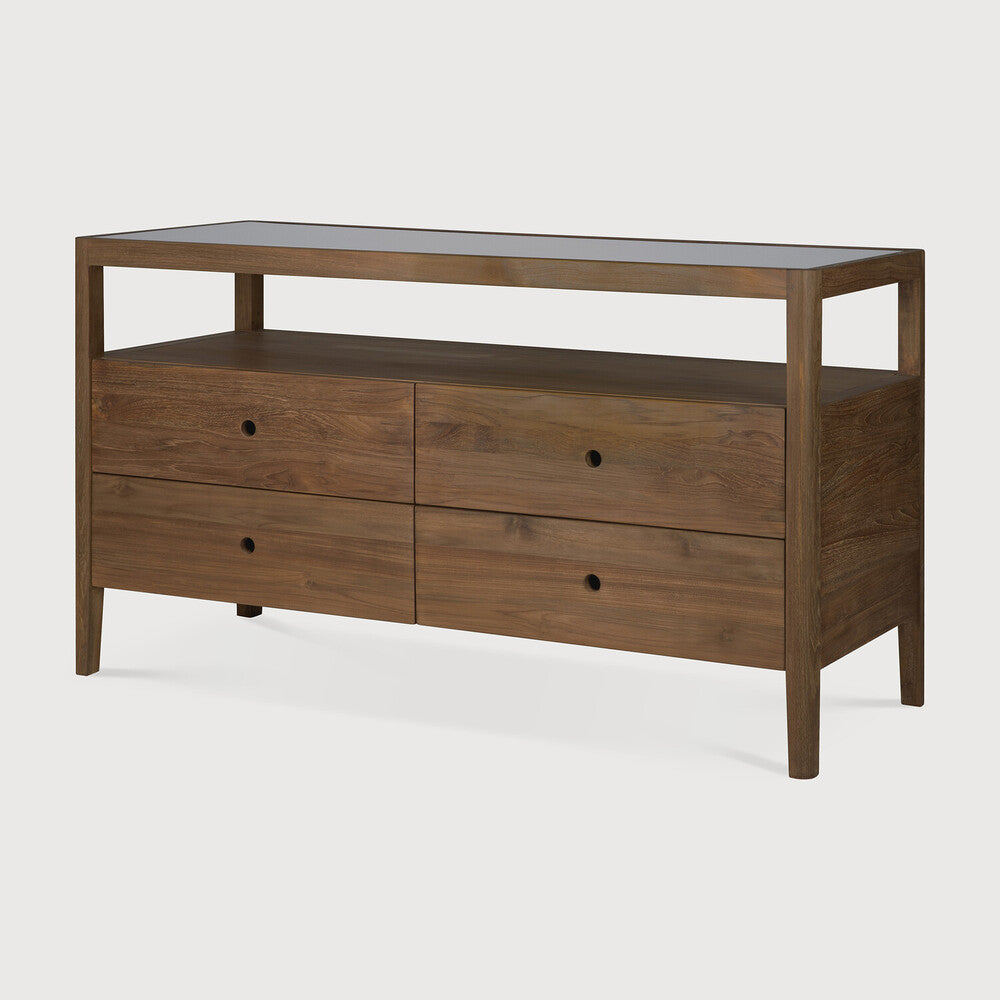 Spindle Dresser | Reclaimed Teak | 4 Drawers