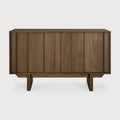 Pillar Sideboard | Varnished Teak | Wild Brown | 2 Doors