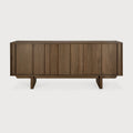 Pillar Sideboard | Varnished Teak | Wild Brown | 3 Doors