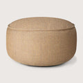 Donut Outdoor Pouf | Marsala Check Fabric | Xl