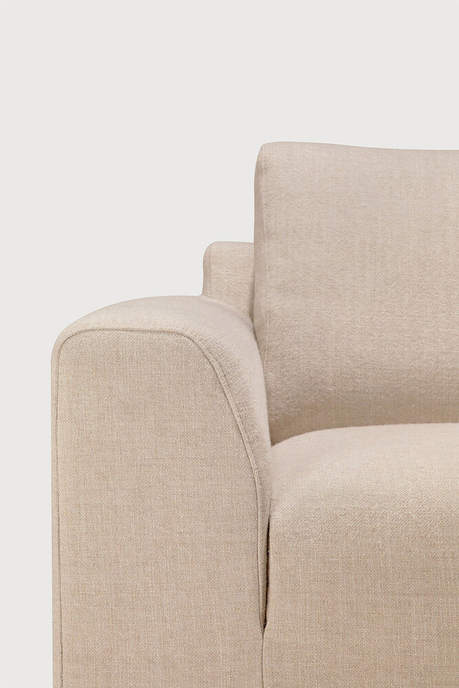Ease Lounge Chair | Leche Fabric