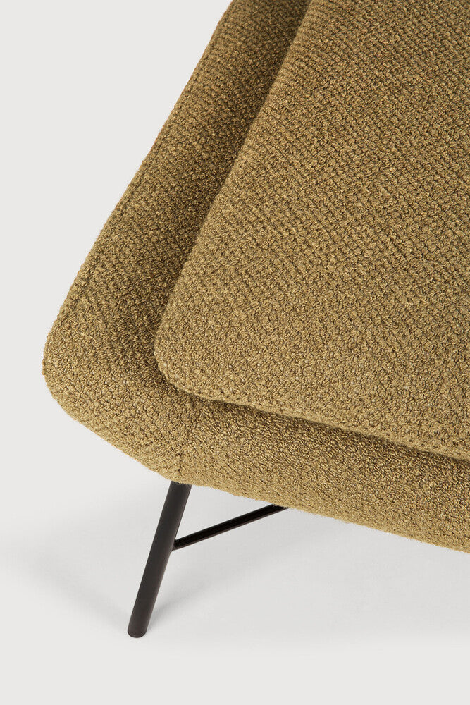 Barrow Footstool | Ginger Fabric