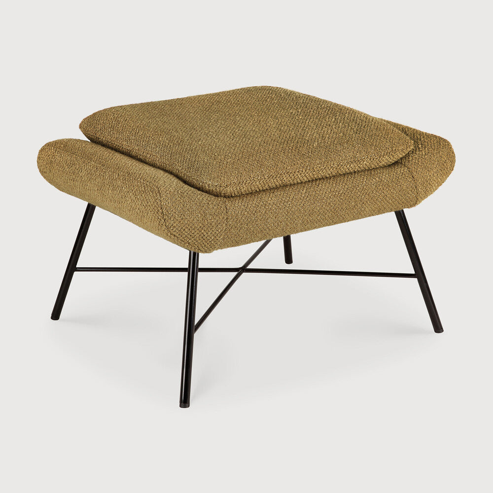 Barrow Footstool | Ginger Fabric