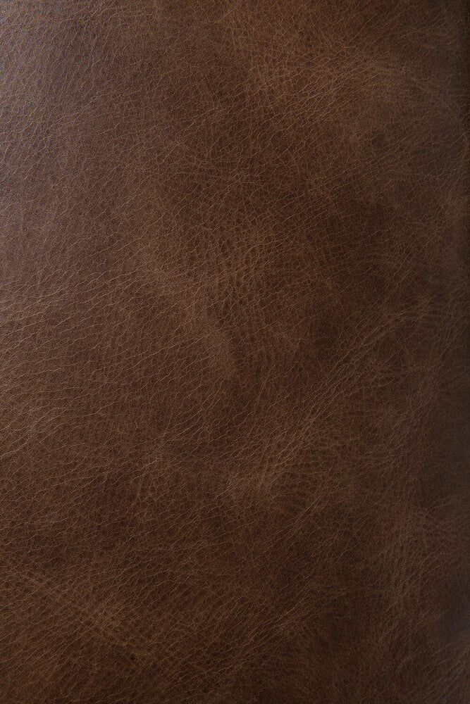 N701 Modular Sofa | Chestnut Leather | 90° Round Corner