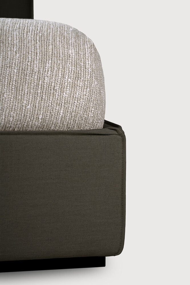 Revive Bed | Grey Linen | Us Queen | With Slats | Removable Cover