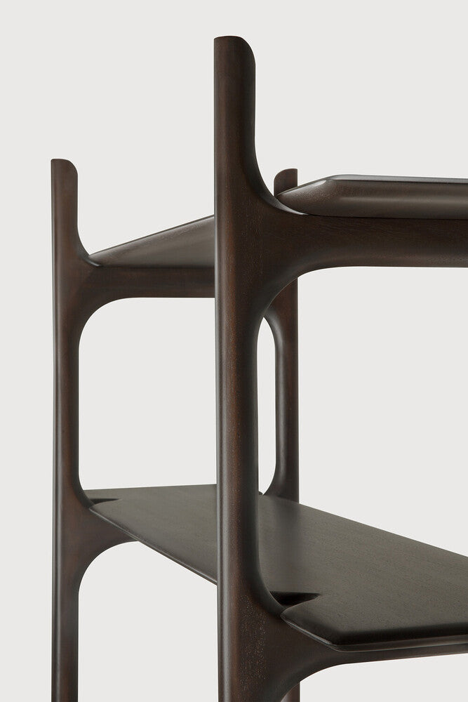 Pi Rack | Varnished Mahogany | Dark Brown