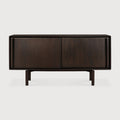 Flow Sideboard | Varnished Mahogany | Rose Brown | 2 Sliding Doors | 66" X 18"