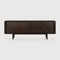 Flow Sideboard | Varnished Mahogany | Rose Brown | 2 Sliding Doors | 88" X 18"