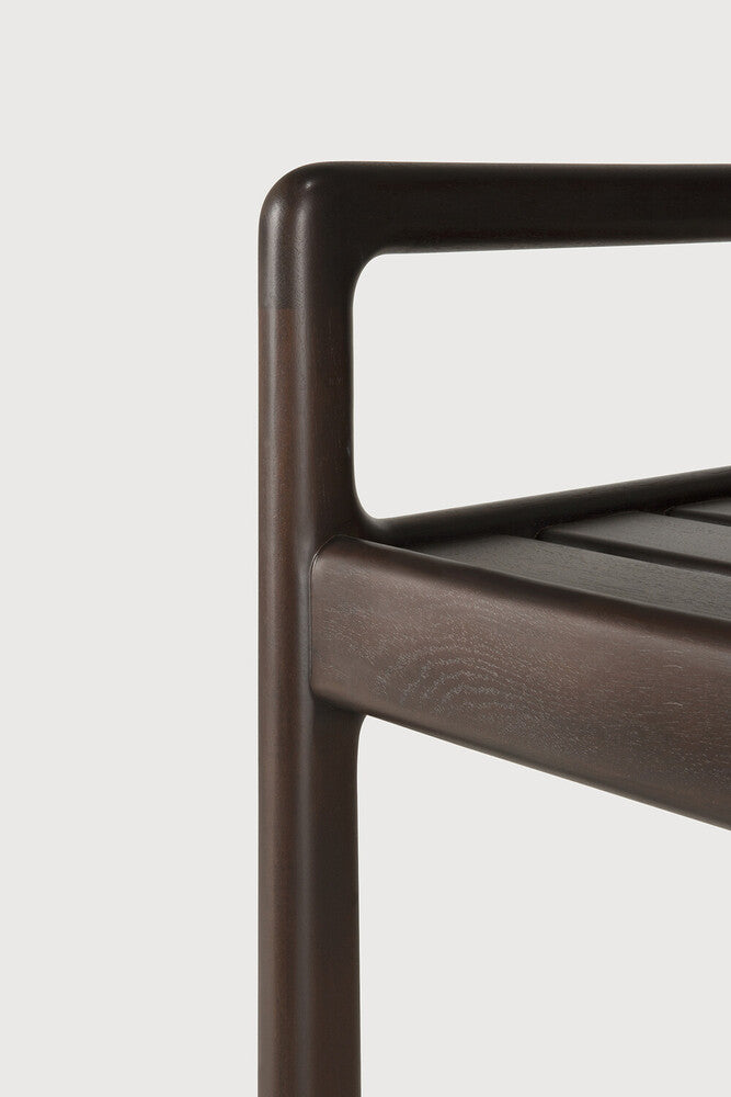Jack Bench Frame | Varnished Mahogany | Dark Brown