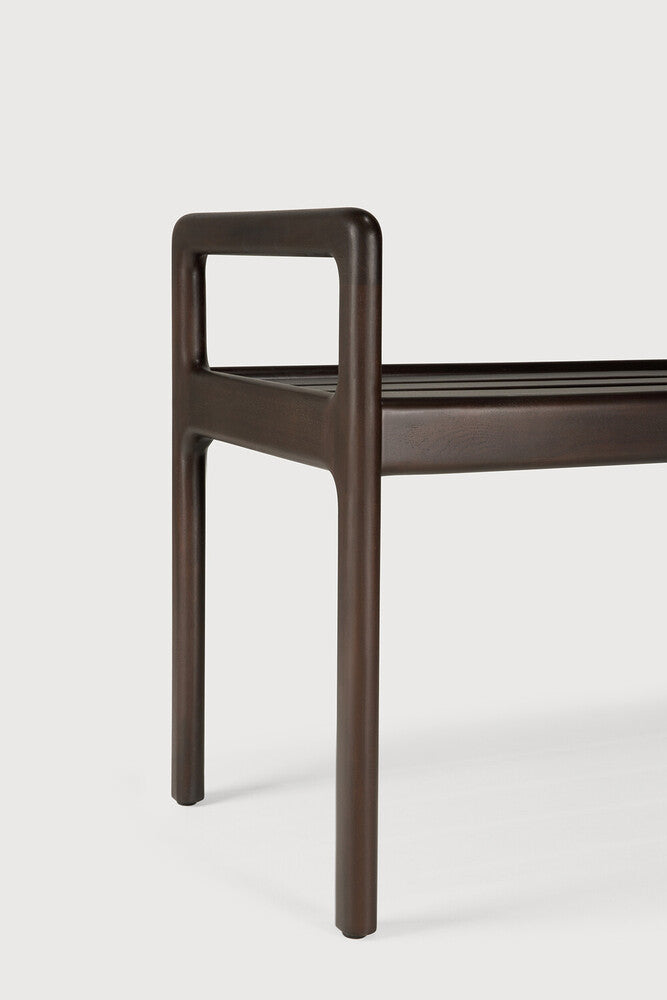 Jack Bench Frame | Varnished Mahogany | Dark Brown