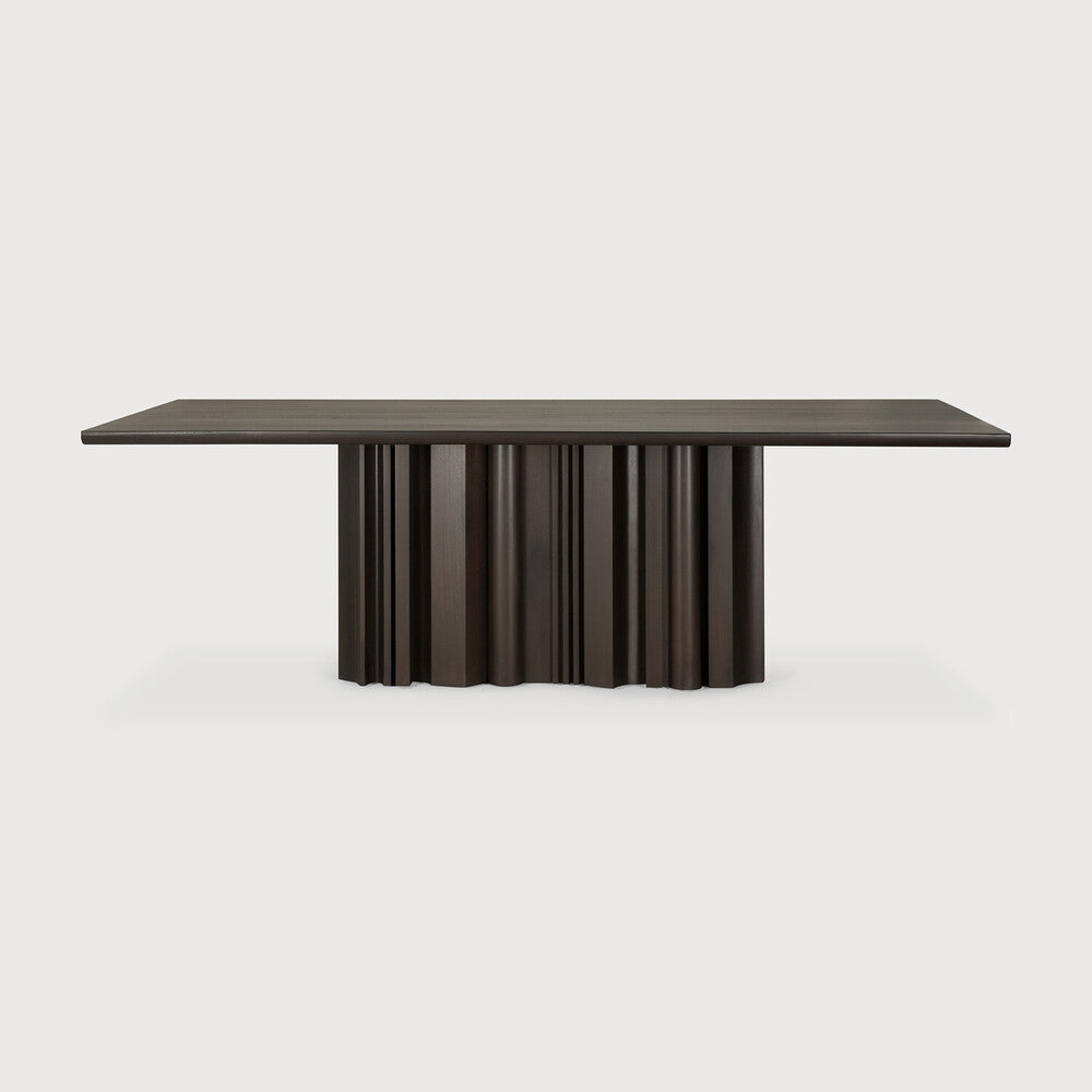 Sequence Dining Table | Varnished Mahogany | Dark Brown | Rectangular