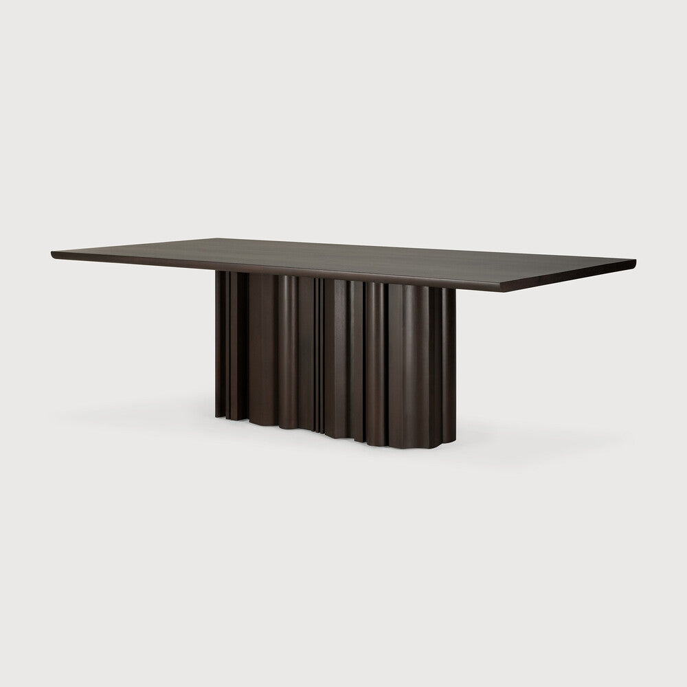Sequence Dining Table | Varnished Mahogany | Dark Brown | Rectangular