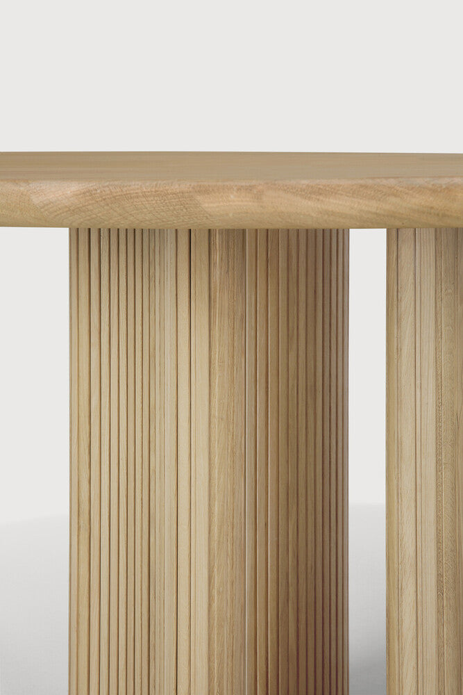 Roller Max Dining Table | Oak | Round