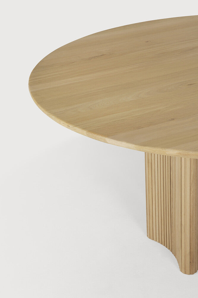 Roller Max Dining Table | Oak | Round