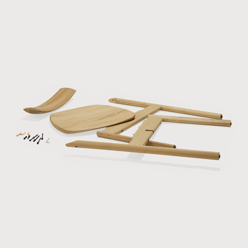Risu Dining Chair | Varnished Oak