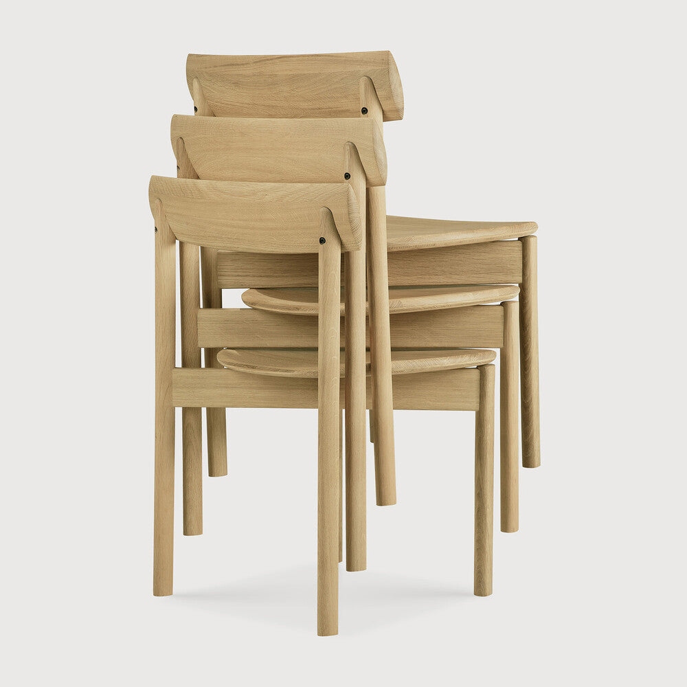 Risu Dining Chair | Varnished Oak