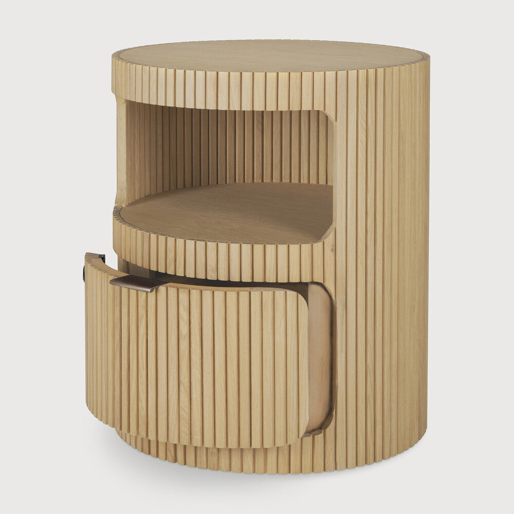 Boomerang Drawer Unit | Oak | 1 Drawer | With Keylock