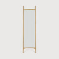 Pi Floor Mirror | Oak Frame | Rectangular | 22" X 2"
