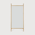 Pi Floor Mirror | Oak Frame | Rectangular | 31" X 2"