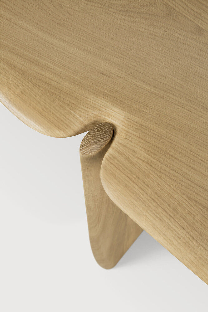 Pi Console | Oak | 2 Legs