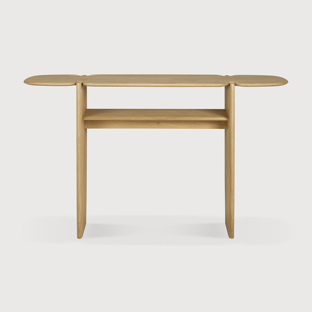 Pi Console | Oak | 2 Legs