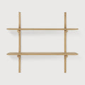 Pi Wall Shelf | Oak | 2 Shelves