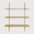 Pi Wall Shelf | Oak | 3 Shelves