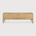 Pi Tv Cupboard | Oak | 1 Flip|Down Door | 1 Drawer