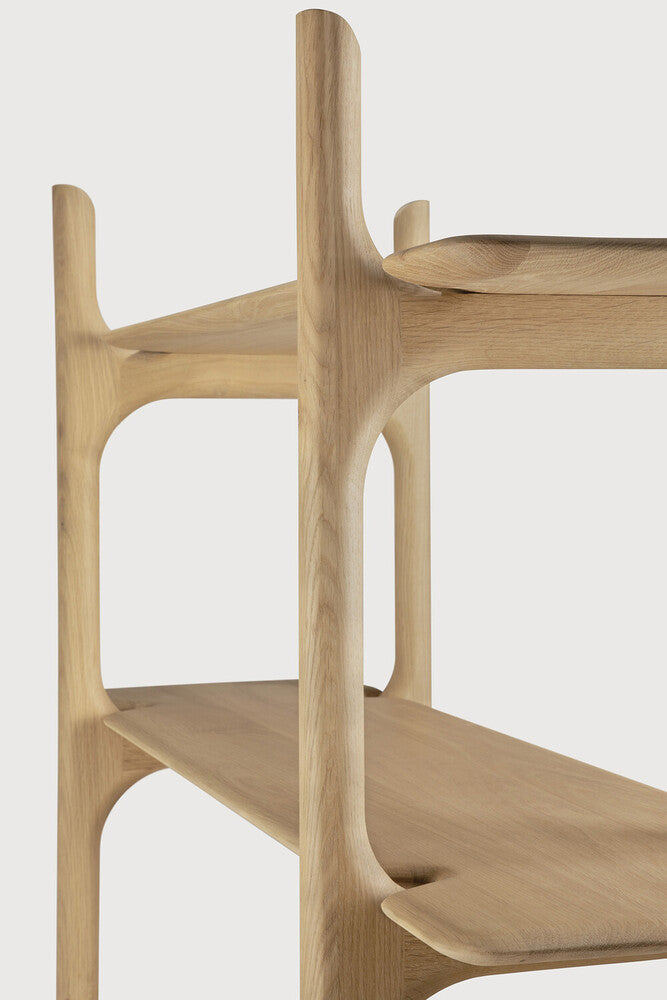 Pi Rack | Oak | 5 Shelves
