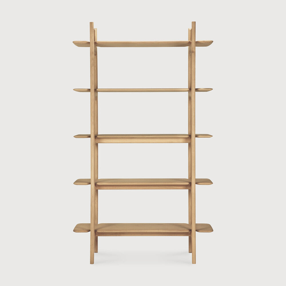 Pi Rack | Oak | 5 Shelves