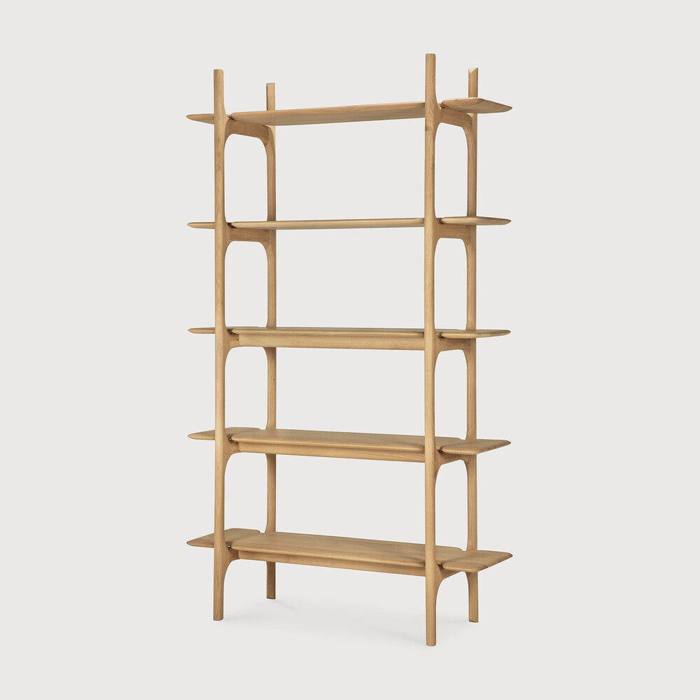 Pi Rack | Oak | 5 Shelves