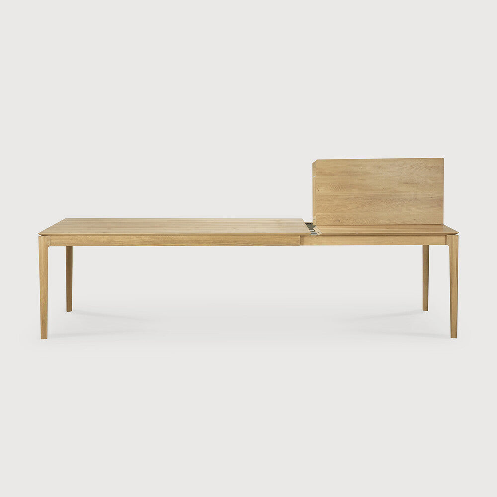 Bok Extendable Dining Table | Varnished Oak | Rectangular | 71"|110" X 39"