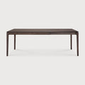 Bok Extendable Dining Table | Varnished Oak | Brown | Rectangular | 55"|87" X 35"