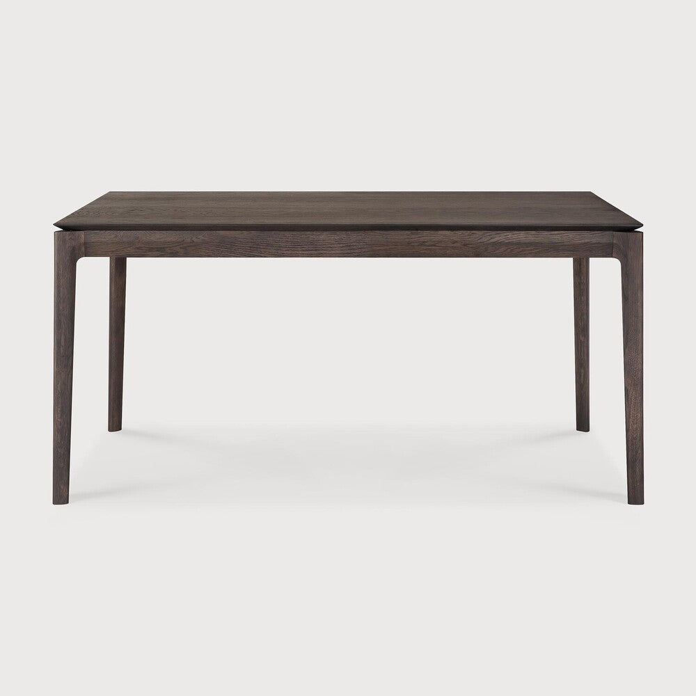 Bok Extendable Dining Table | Varnished Oak | Brown | Rectangular | 63"|94" X 35"