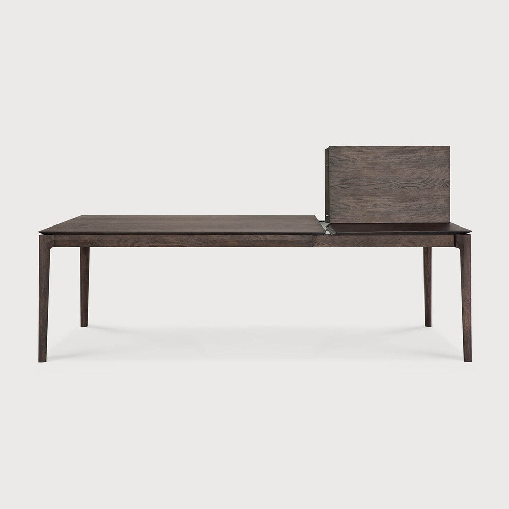Bok Extendable Dining Table | Varnished Oak | Brown | Rectangular | 63"|94" X 35"