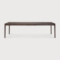 Bok Extendable Dining Table | Varnished Oak | Brown | Rectangular | 71"|110" X 39"