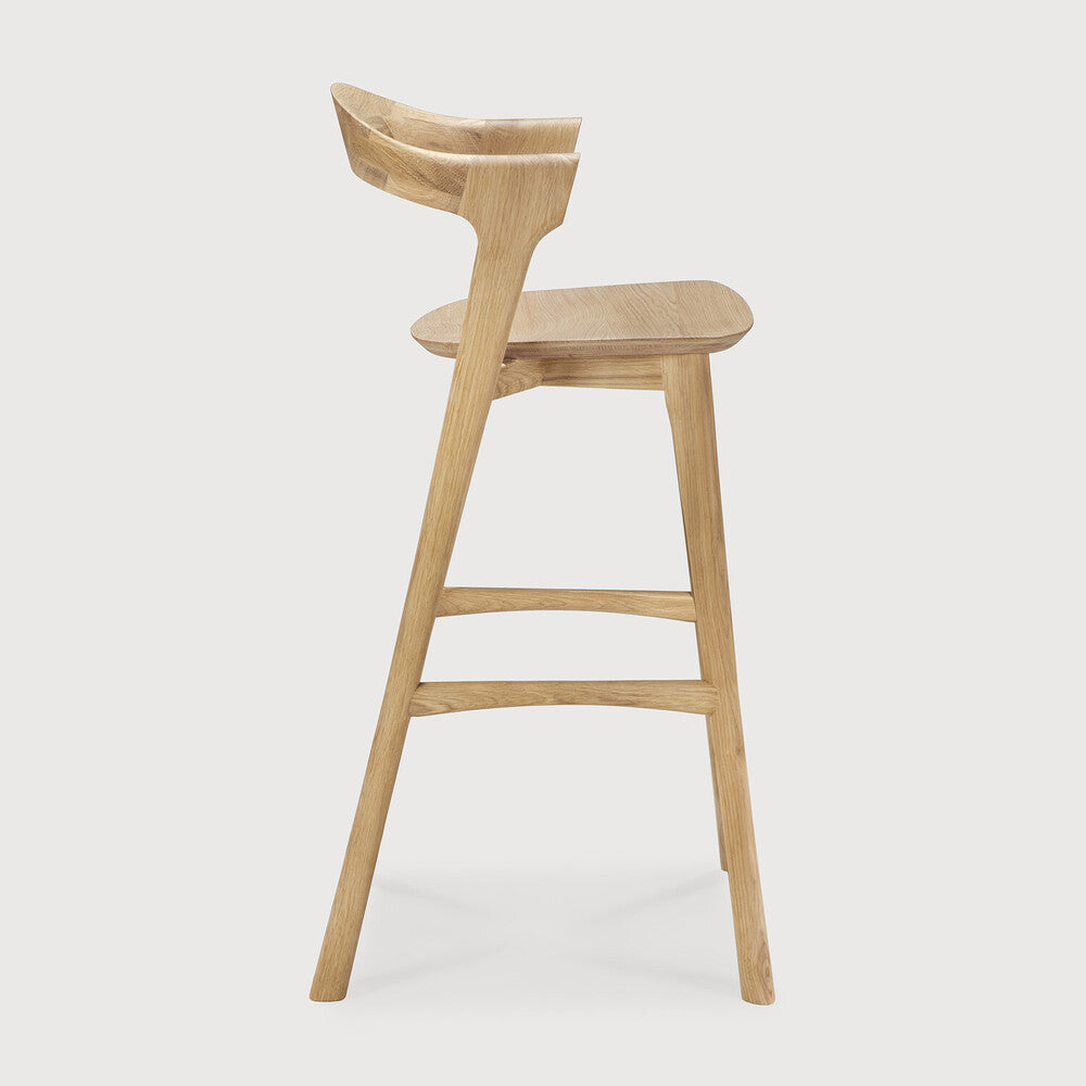Bok Bar Stool | Varnished Oak