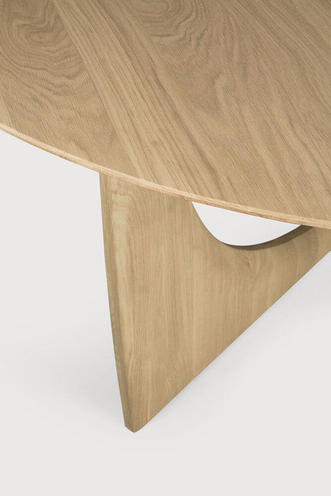 Geometric Dining Table | Oak | Round