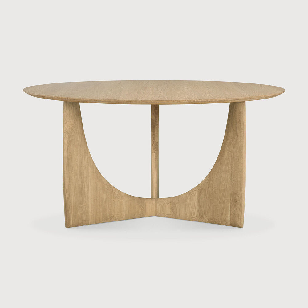 Geometric Dining Table | Oak | Round
