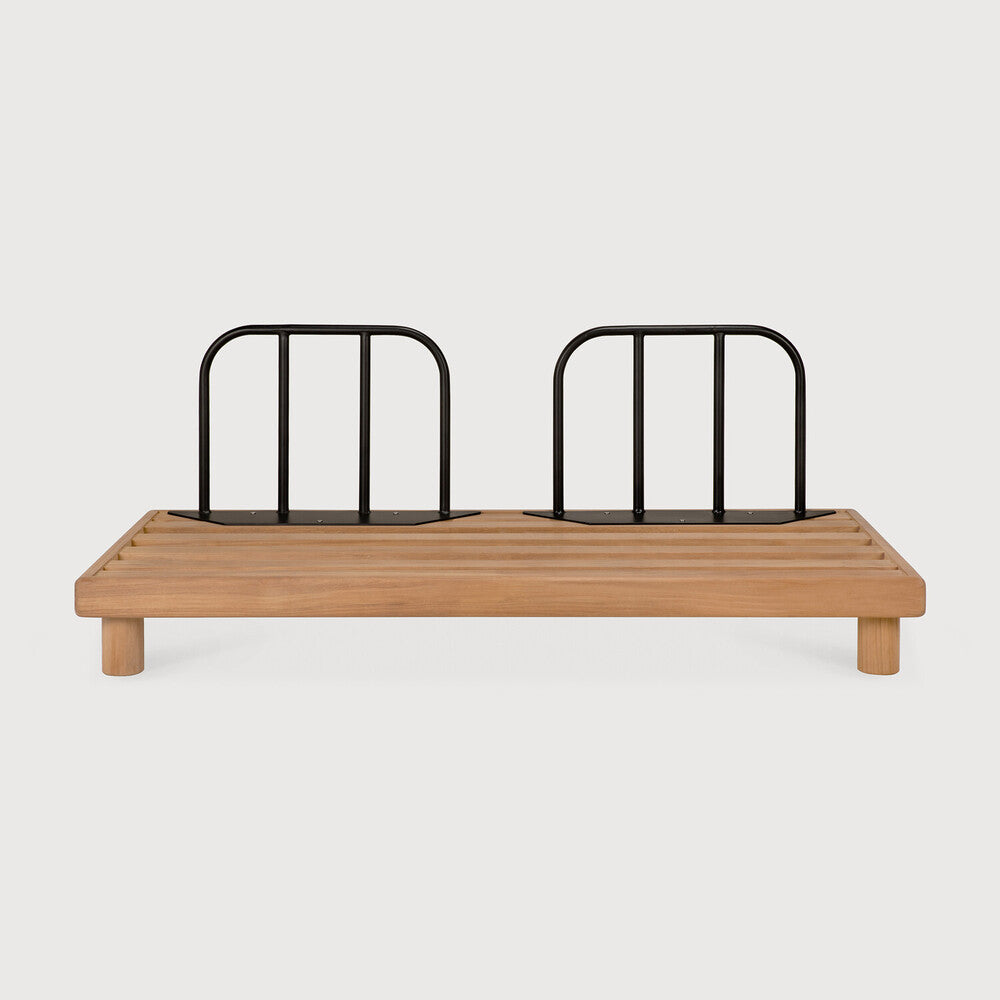 Monocle Outdoor Modular Sofa Frame | Teak | Aluminium | 2 Seater