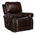 Eisley Power Recliner with Power Headrest, Lumbar & Lift | Dark Brown
