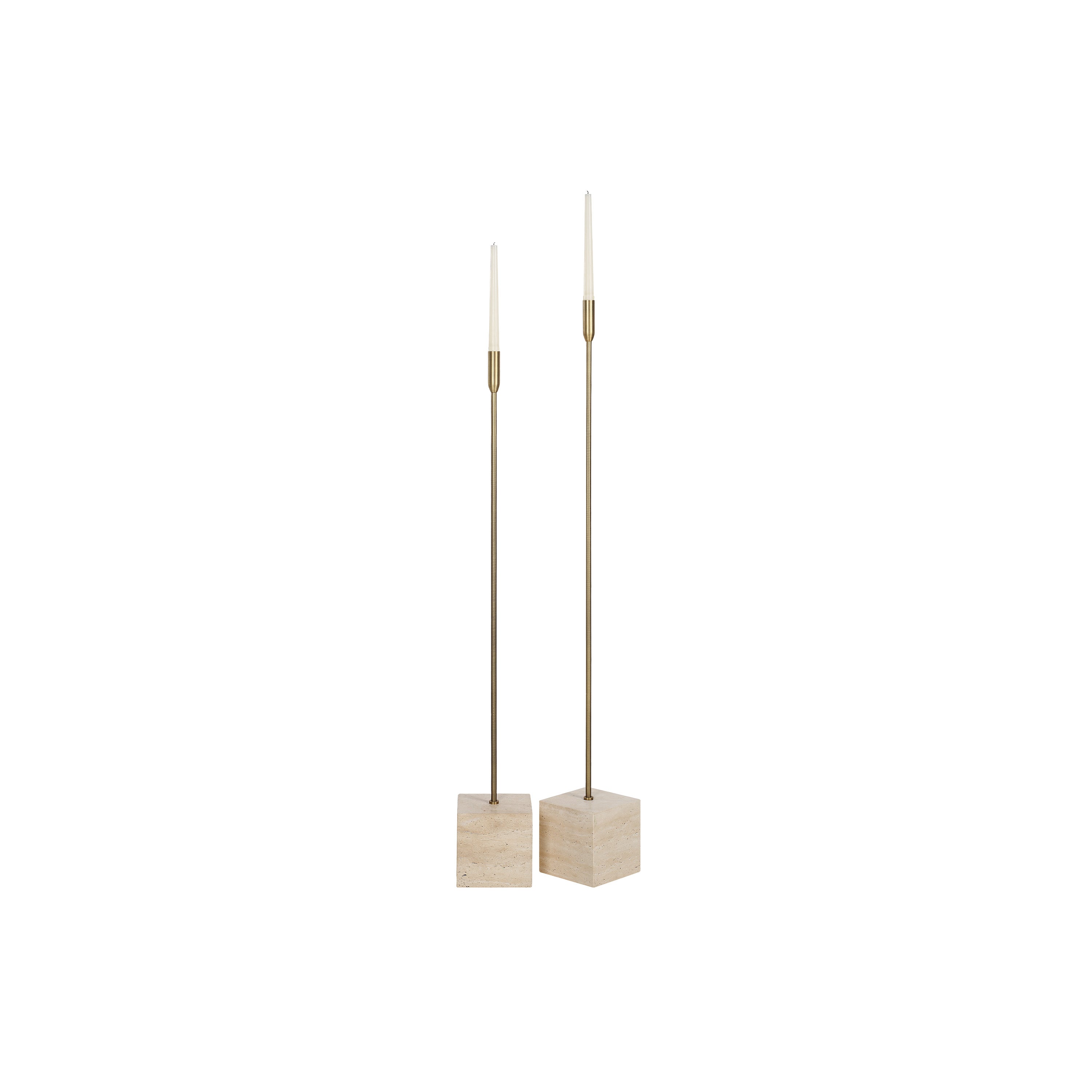 Chambers Floor Candle Holders
